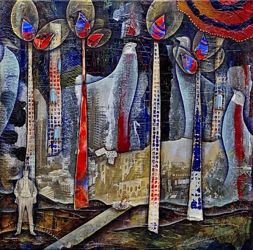 EXPOSITION Marie BAZIN à l'Office de Tourisme Bastides et Vignoble de Gaillac 13LA-FIN-D-UN-MONDE.jpg