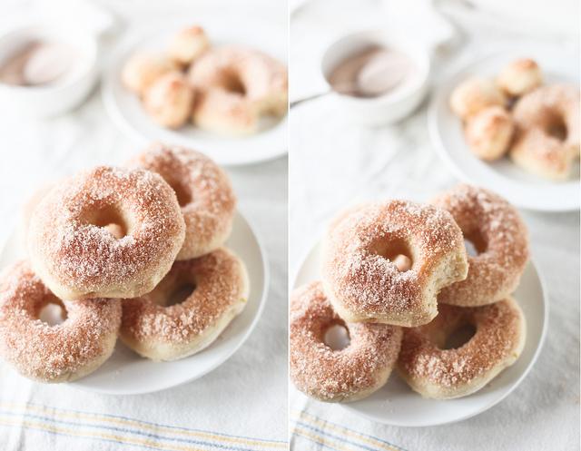 Résister à tout, sauf à la tentation mini-beignes au sucre et cannelle
