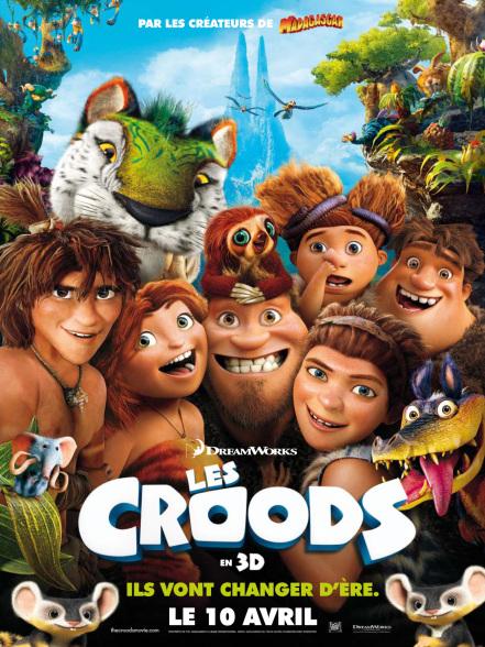 Critique : « Les Croods » les-croods-affiche-teaser-fr