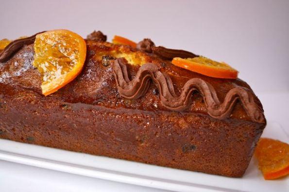Cake ou muffins au whisky, ganache au chocolat et oranges confites Cake ou muffins au whisky, ganache au chocolat et oranges confites - 3