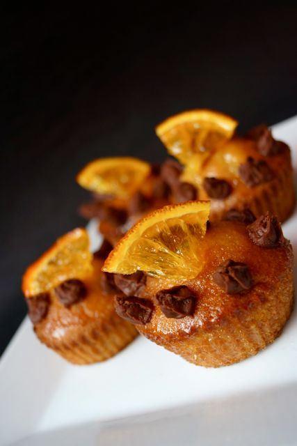 Cake ou muffins au whisky, ganache au chocolat et oranges confites Cake ou muffins au whisky, ganache au chocolat et oranges confites - 4