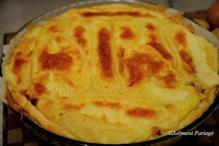 Tarte savoyarde (façon tartiflette) Tarte savoyarde (façon tartiflette)