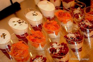Verrines saumon et sa mousse de boursin Verrines saumon et sa mousse de boursin