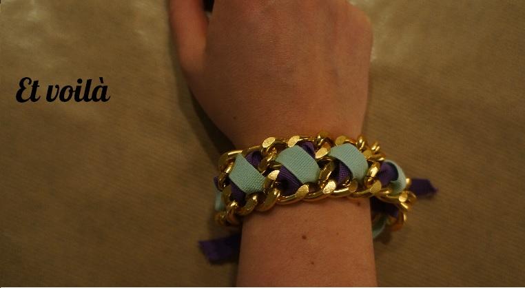 DIY # 3 : un bracelet bling bling