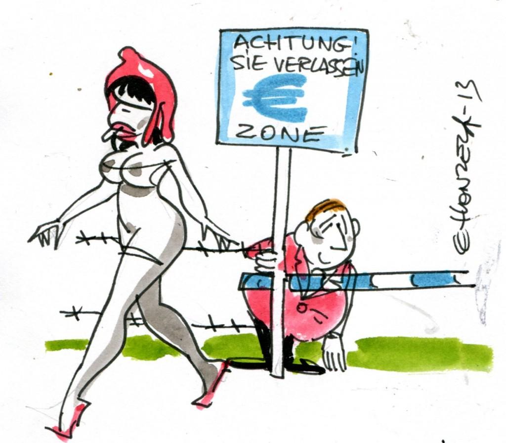 imgscan contrepoints 2013616 eurozone Que se passerait-il si la France sortait de l'Euro ?