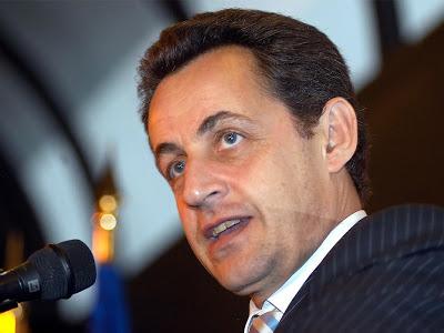 Nicolas Sarkozy en visite à Montréal
