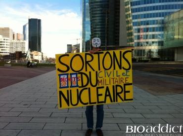 Français et Japonais unis pour dire non au nucléaire