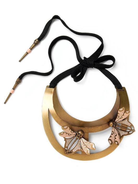 Les bijoux Nuit Numéro 12 collier skull nuit numero 12