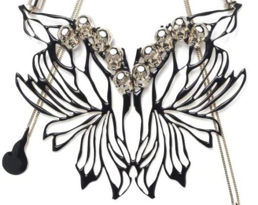 Les bijoux Nuit Numéro 12 collier plastron nuit numero 12