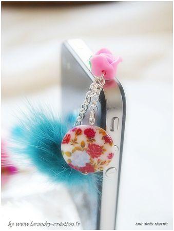 Pêle mêl de créations du week end bijoux de smartphone