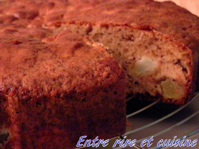 Gâteau à la crème fraîche aux pommes et kiwis Hebergeur d'image