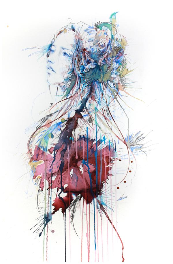 Les SUBLIMES travaux de Carne Griffiths réalisés à base d’alcool c19ef261ffce92b79e3621322847f3a6