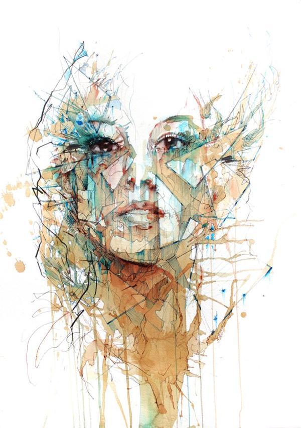 Les SUBLIMES travaux de Carne Griffiths réalisés à base d’alcool a184a5ec49320b58a822b0bacc370d94