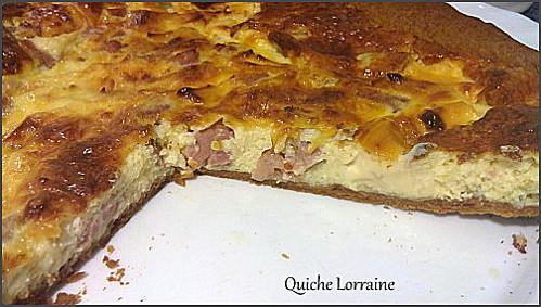 Quiche Lorraine a ma façon!! quiche lorainne