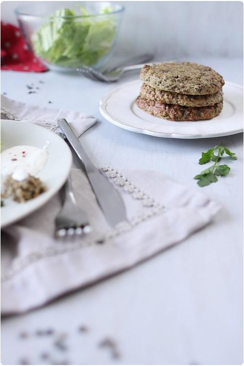 Galettes de lentilles vertes Galettes de lentilles vertes