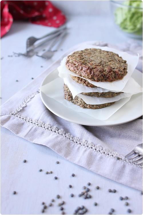 Galettes de lentilles vertes Galettes de lentilles vertes