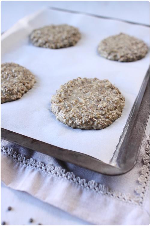 Galettes de lentilles vertes Galettes de lentilles vertes