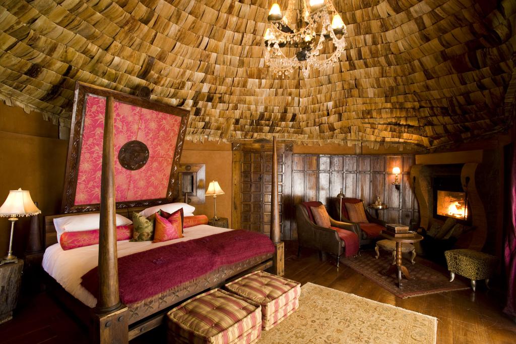 Visite Déco : l'Hôtel Ngorongoro Crater Lodge en Tanzanie