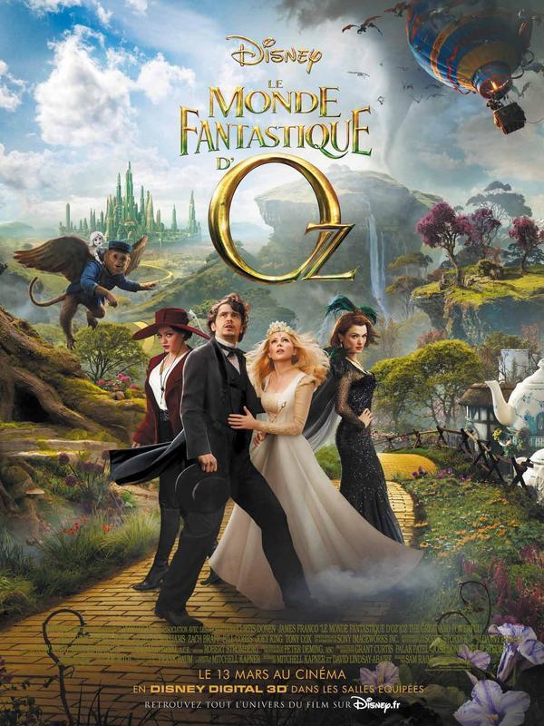 Le Monde fantastique d'Oz - affiche- Disney