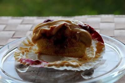 Cupcake turron-Framboise Cupcake turron-Framboise