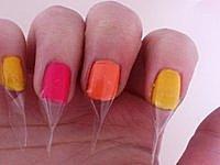 Nail art coloré