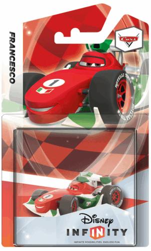 4 figurines Cars confirmées Figurine Francesco Bernoulli