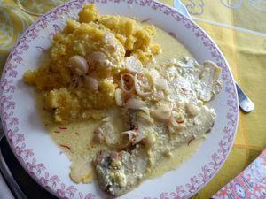 Petites soles aux échalotes et au safran neige 006