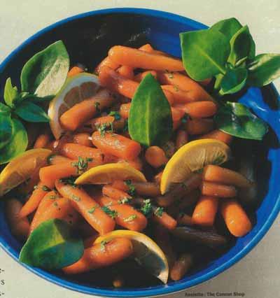 Jeunes carottes au beurre salé breton, caramel de citron caroote-caramel-w