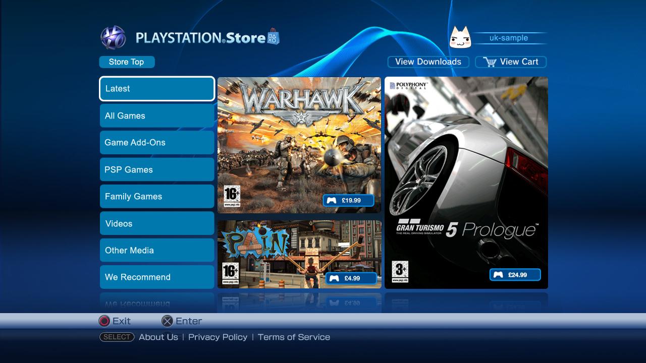 Mise À Jour Hebdomadaire Du PlayStation Store au 13 Mars 2013 PlayStation Store