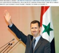 Bachar-al-Assad, soutenu par les Intransigeants (Capture d'écran)