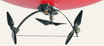 NanoBlimp : le dirigeable de bureau Nanoblimp-Closeup