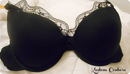 Même le soutien-gorge se refait une beauté! Customsation du soutien-gorge - Kustom Couture