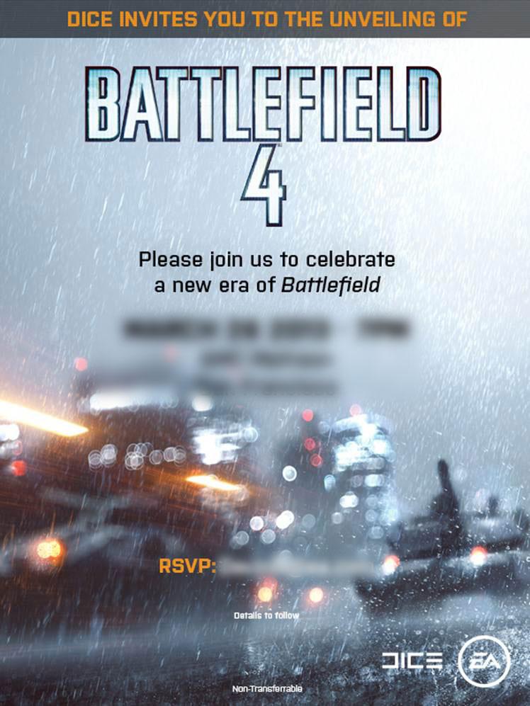 Battlefield 4 dévoilé le 26 Mars prochain battlefield