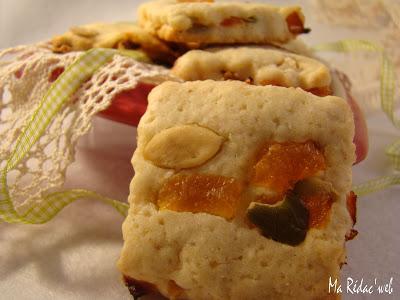 Sablés aux abricots et graines de courge Sablés aux abricots et graines de courge