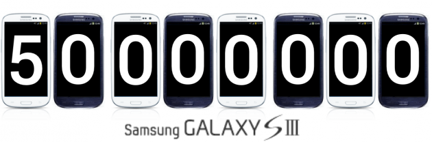 Samsung a vendu au total 50 millions de Galaxy S3