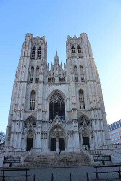 voyage,bruxelles,belgique,cathédrale saint michel et sainte gudule,église sainte catherine,art nouveau