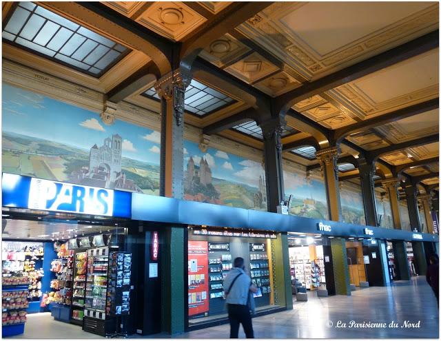 La Tour de l'Horloge et les fresques de la Gare de Lyon