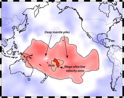 Une collision souterraine dans le pacifique océans,volcans,pacifique,géologie,biodiversité,amérique
