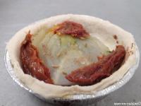 Tartelette rouget fenouil et tapenade tomates