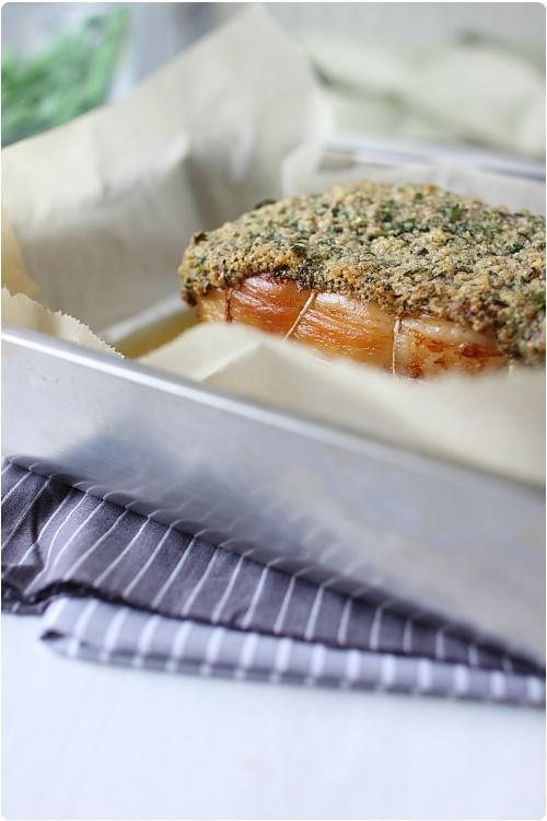 Rôti de porc en croûte dherbes Rôti de porc en croûte dherbes