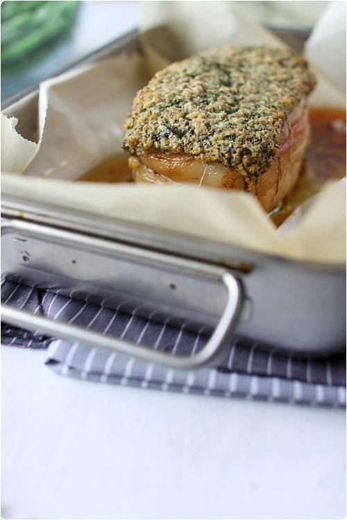 Rôti de porc en croûte dherbes Rôti de porc en croûte dherbes