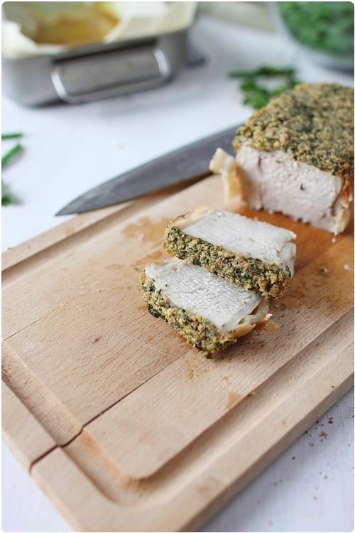 Rôti de porc en croûte dherbes Rôti de porc en croûte dherbes