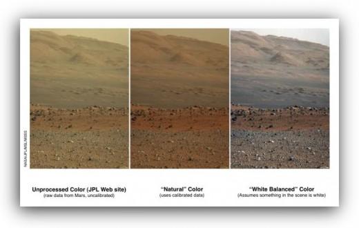 Curiosity : magnifique panorama du Mont Sharp ! ViewsOfMartianTerrain