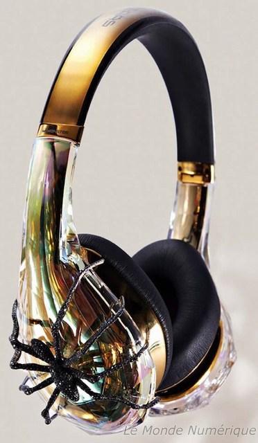 Le casque audio de luxe Diamond Tears à 23 200 € signé Monster Sally Sohn Edition
