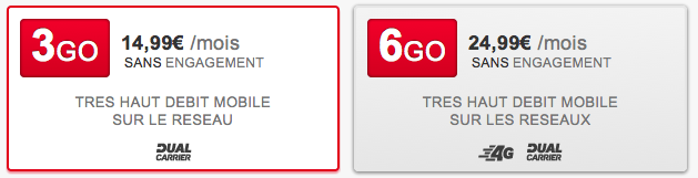 SFR3G Deux nouveaux forfaits iPad à partir de 14,99 euros chez SFR