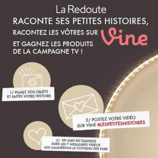 Les petites histoires de La Redoute sur Vine !