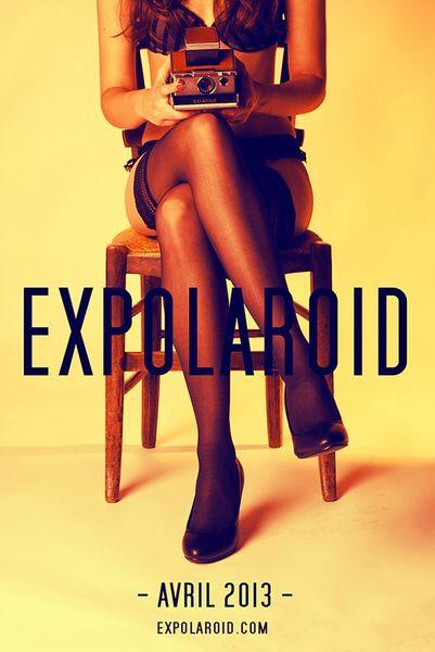 AVRIL 2013 - Le mois du Polaroid avec EXPOLAROID ! affiche-expolaroid