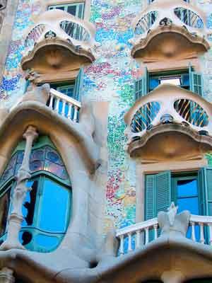 L'architecture de Gaudi à Barcelone
