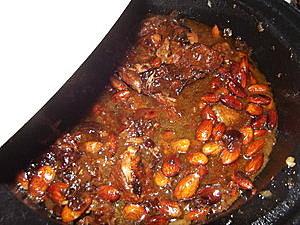 Tajine d'agneau aux pruneaux, amandes et miel Tajine d'agneau aux pruneaux, amandes et miel
