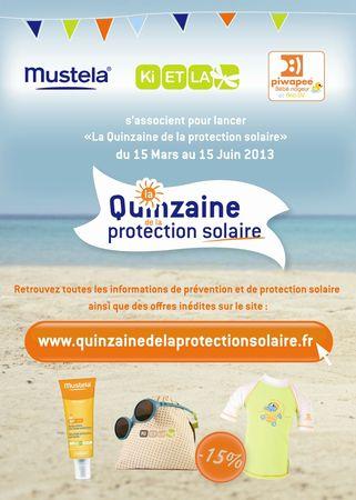 La quinzaine de la prévention solaire (bons de plans pour réductions utiles) prevention-solaire